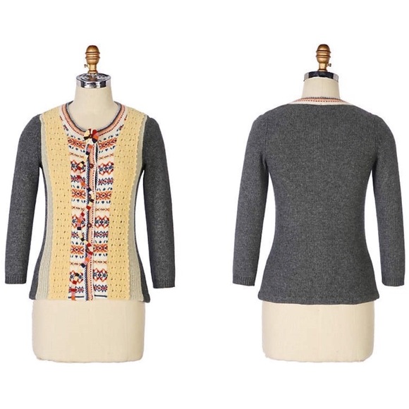 Anthropologie Sweaters - Anthro Field Flower Rove and Wander Cardigan